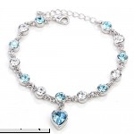 Great Gift Choice Extravagance Elegant Creative Twelve Constellation Crystal BraceletsAquamarine+Silver  B07H48DZX3